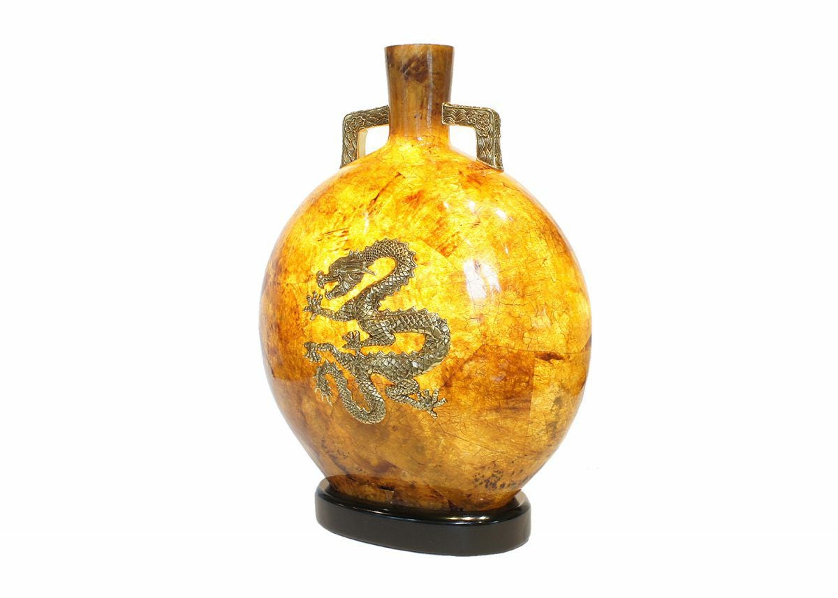 シノワズリのドラゴンランプ